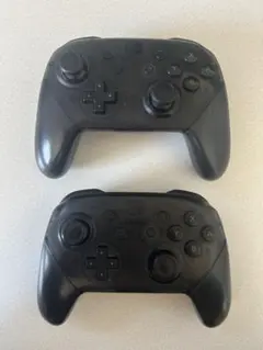 【ジャンク】Nintendo Switch コントローラー ブラック 2個セット