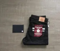 W38 未使用 桃太郎ジーンズ 出陣 15.7oz 特濃 TOKUNO BLUEのサムネイル