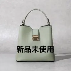 新品未使用 Edit sheenスクエアスタッズフラップバッグカラーミディのサムネイル