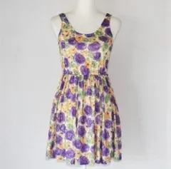 ★新品★1995円★EMSEXCITE エムズエキサイト★フラワー柄ワンピース