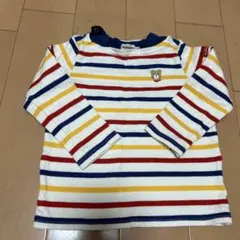 ホットビスケッツ ストライプTシャツ　90