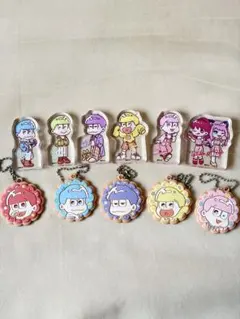 おそ松さん アクスタ・ラバーキーホルダー