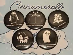 アンダーテール　缶バッチ　5種類