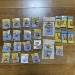 ディズニー プーさんミニミニキーホルダー ラバーアクセサリー フィギュア 27点