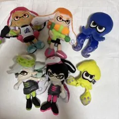 スプラトゥーン⭐︎ぬいぐるみ6体セット