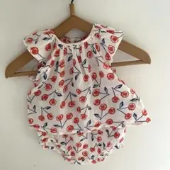 ボンポワン12m セットアップ　チェリー柄