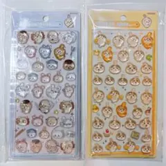 ちいかわボンボンドロップシール(みんなポーズ・うさぎ)2枚セット　正規品