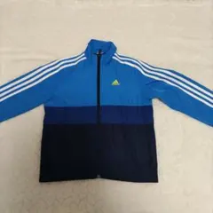 adidas ジャンパー 青/ネイビー １３０cm