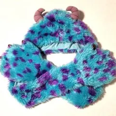 サリー ファンキャップ ディズニー ファー マフラー 帽子