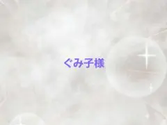 ぐみ子様専用ページ