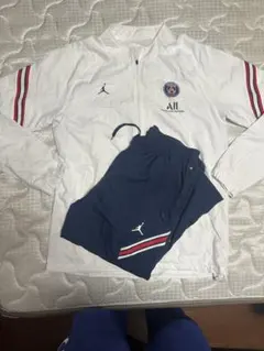 美品　Jordan パリ・サンジェルマン ジャケット・パンツセット