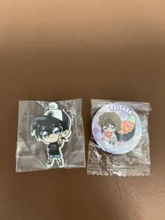 くら寿司×名探偵コナン キーホルダー・缶バッジセット