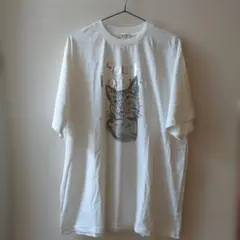 新品 猫イラスト オーバーサイズTシャツ MサイズLサイズ