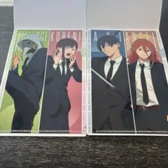 チェンソーマン ミニクリアファイル アキ＆天使の悪魔、コベニ＆暴力の悪魔セット