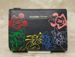 ☆美品☆サマンサタバサ ディズニー ミニー 長財布 ラウンドファスナー