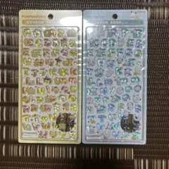 ボンボンドロップシールサンリオ文字 ポムポムプリン、ポチャッコ