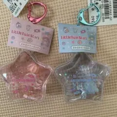【完売品】キキララ　リトルツインスターズ ぷかぷかキーホルダー 2色セット