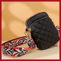 デザイン性◎　おしゃれなショルダー紐　人気の　スマホショルダー　ショルダーバック