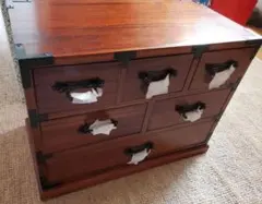 小物入れ　収納棚　木製漆器 箱付き