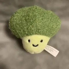 DAISO キーチェーン 野菜 ブロッコリー ぬいぐるみ