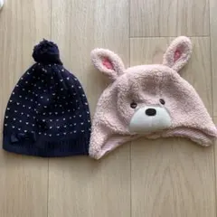 kids 冬用　帽子