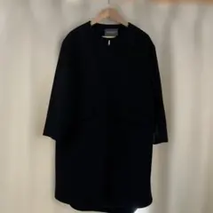SPICK AND SPAN ロングコート ブラック