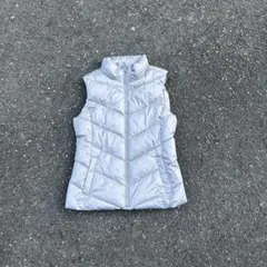 old gap ダウン　ベスト　シルバー　ホワイト　90s 00s y2k