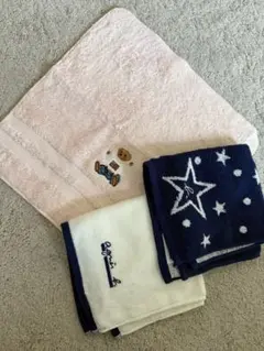 タオルセット　ハンカチ　ハンドタオル　アニエスベー　ポロ　新品未使用品