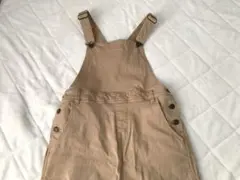 ベージュ ジャンパースカート サロペットのサムネイル