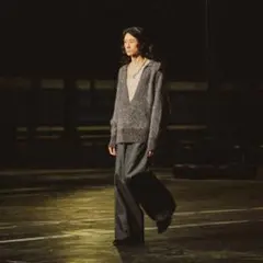 SUGARHILL MODERN DENIM TROUSERS WIDE CUT