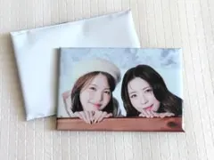 NiziU マヤ　アヤカ　POPUP スクエア缶バッジ