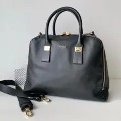 FURLA フルラ レザー ワンショルダーバッグ カーキ ARTEMIS - メルカリ