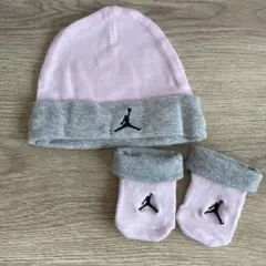 NIKE JORDAN ジョーダン　babyニット帽子　靴下
