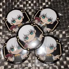 羽京　カジノ　ディーラー　缶バッジ　プリンセスカフェ　Dr.stone 5個