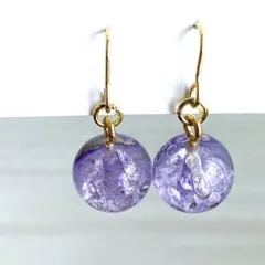 ハンドメイド　レジンピアス　イヤリング　試作　056
