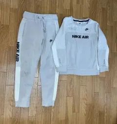 【上下セット】NIKE AIR キッズ スウェット グレー XS 130