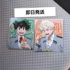 僕のヒーローアカデミア セブンイレブン ステッカー 緑谷出久 爆豪勝己