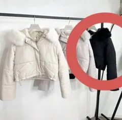 ショート丈ダウン