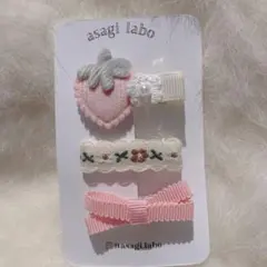 83 ベビー　キッズ　ヘアクリップ　ヘアピン　ギフト　赤ちゃん　ヘアアクセサリー