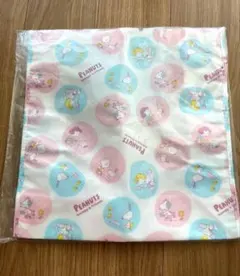 スヌーピー　トートバッグ　ラウンド柄　AOKI ノベルティ