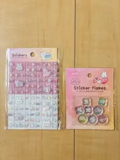 amifa タイルシール　おはじきシール　セット　キラキラアニマル　セリア