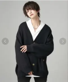 ADRER royal quality ドルマンスリーブ オーバーカーディガン