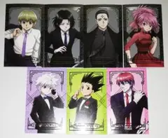 ハンターハンター 箔押しカード 全種セット アニメイトカフェ 旅団編3