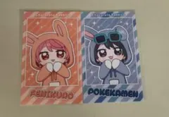 ちょこらび ポケカメン ふぇにくろ チェキ風カード