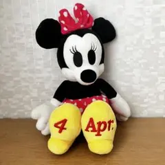 ミニー ぬいぐるみ 4 Apr バースデー
