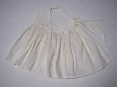 ホワイト　キャミワンピ 80-90cm