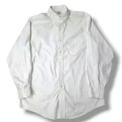 ブルックスブラザーズ ボタンダウンシャツ 白シャツ REGENT 古着 XL