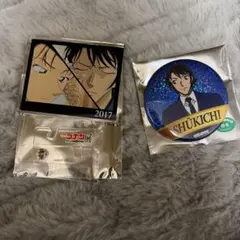 名探偵コナン アクリルマグネット 缶バッジ