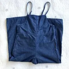 GU デニムサロペット 120