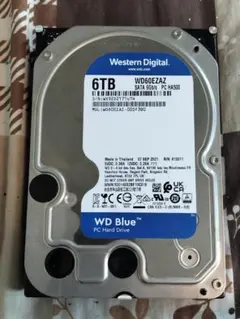 3.5インチHDD WD Blue 6TB HDD【動作確認済・SMART正常】 - メルカリ